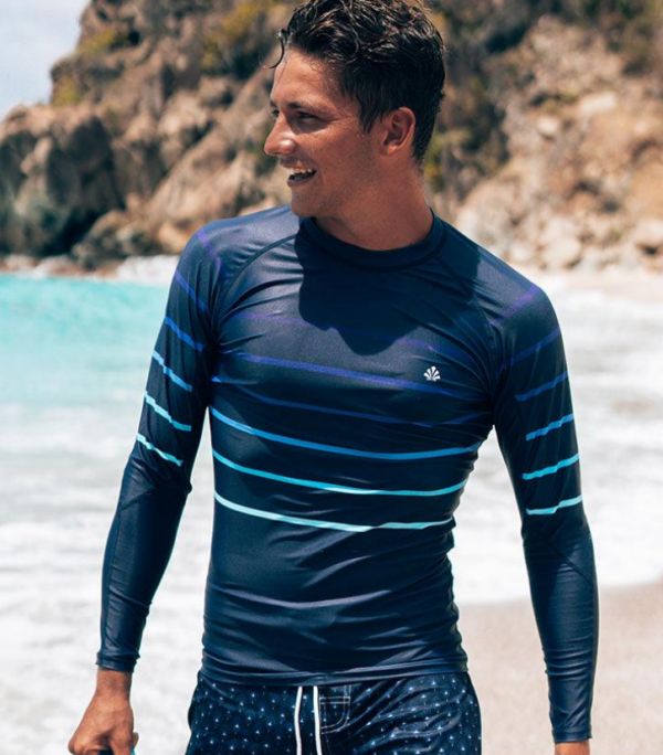 Lycra Line Manches Longues - Bleu – Image 2