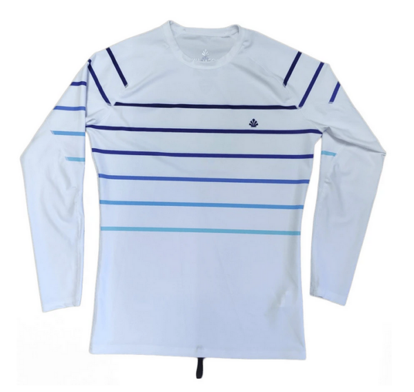 Lycra Line Manches Longues - Blanc