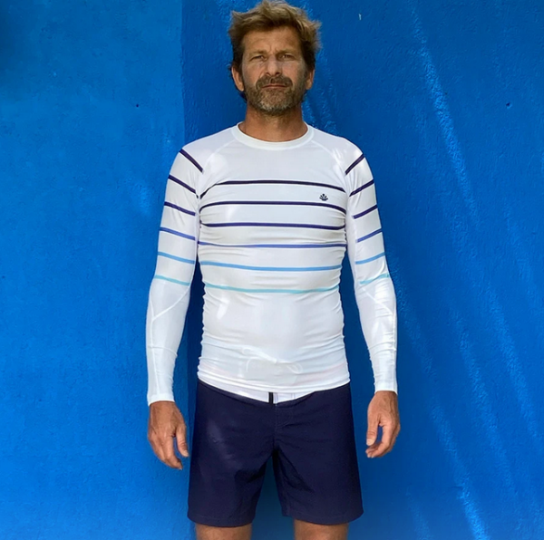 Lycra Line Manches Longues - Blanc – Image 2