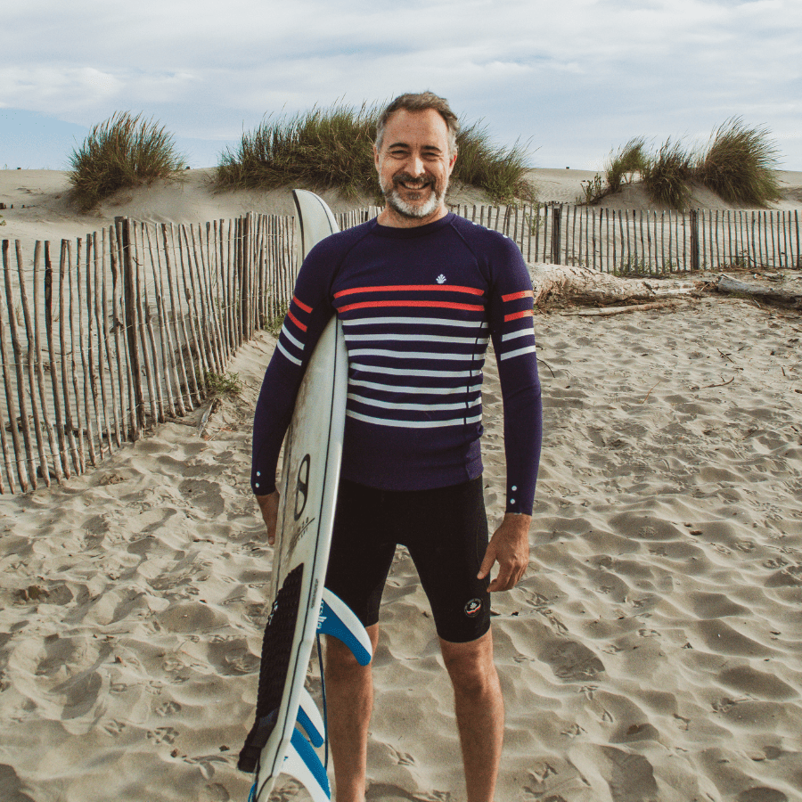 Noé Bleu Marinière 2mm – Image 2