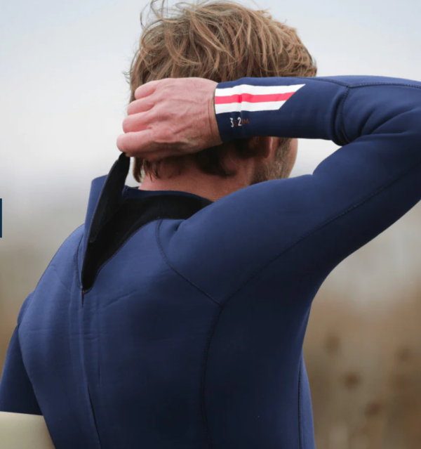 Clovis Back Zip 5mm Bleu/Kaki – Image 2