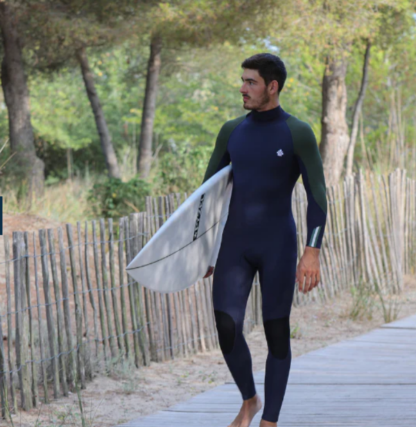 Clovis Back Zip 5mm Bleu/Kaki – Image 3