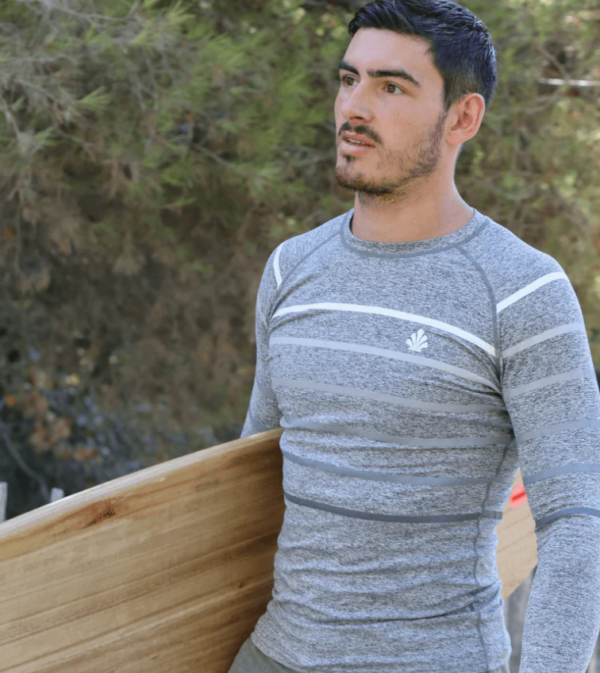 Lycra Line Manches Longues - Gris