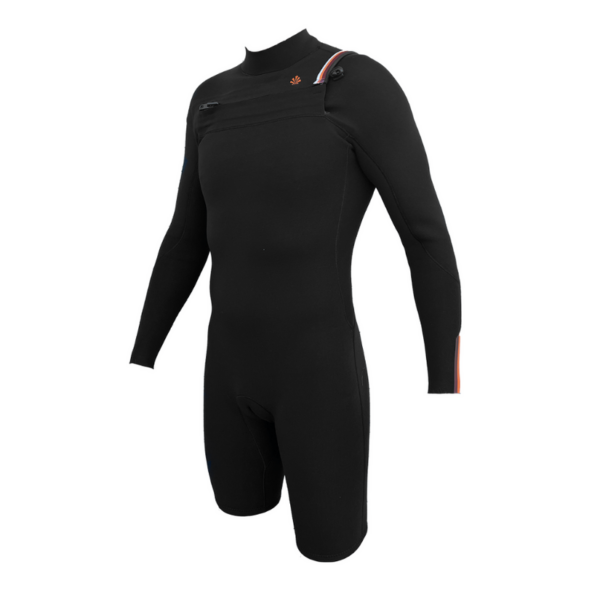 Shorty Manche Longue Black - 3mm