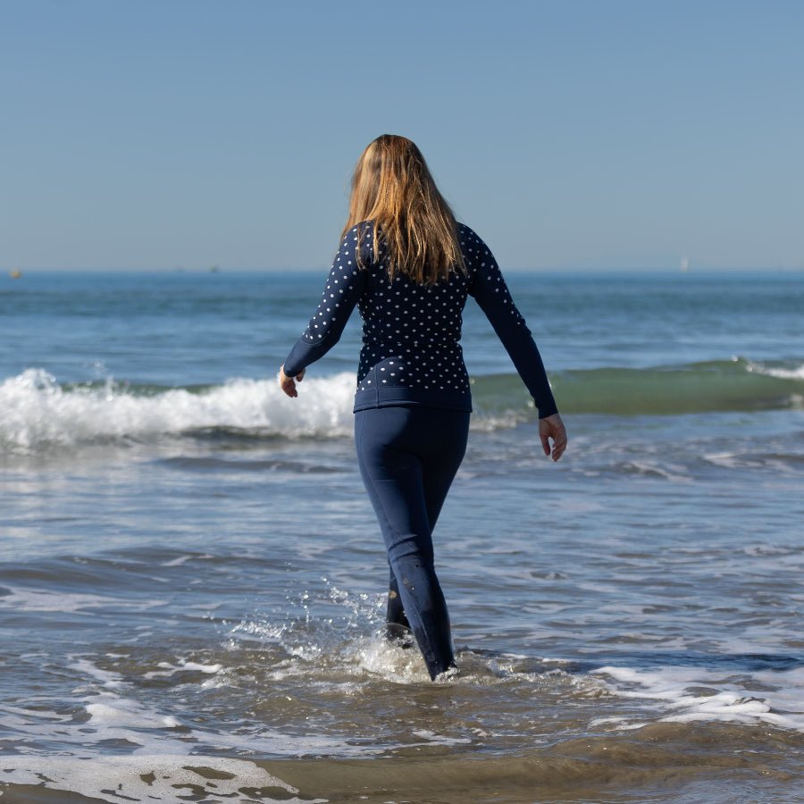 Pantalon néoprène Rivage 2 mm femme – spécial longe-côte – Image 3