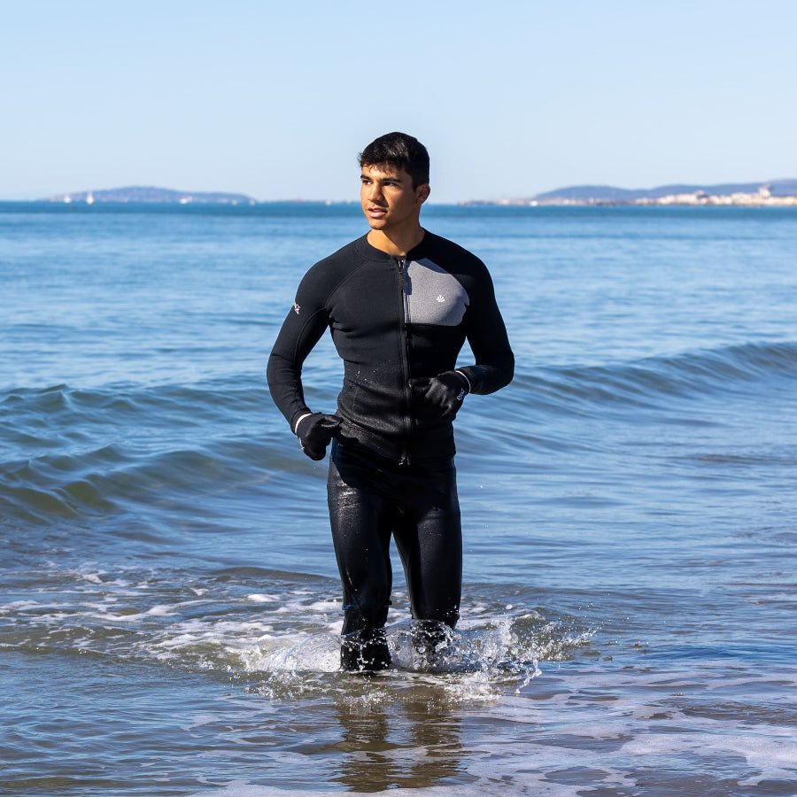 Pantalon néoprène Rivage 2 mm homme – spécial longe-côte – Image 2