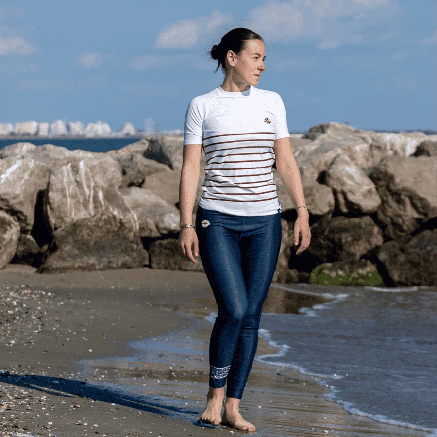 Legging anti-UV femme Legging anti-UV femme pour le longe-côte