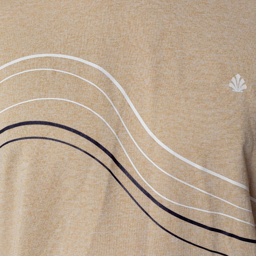 Lycra manches longues coupe ample anti-UV - Sable – Image 3